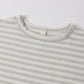 Quincy Mae Long Sleeve Tee - Cloud Stripe