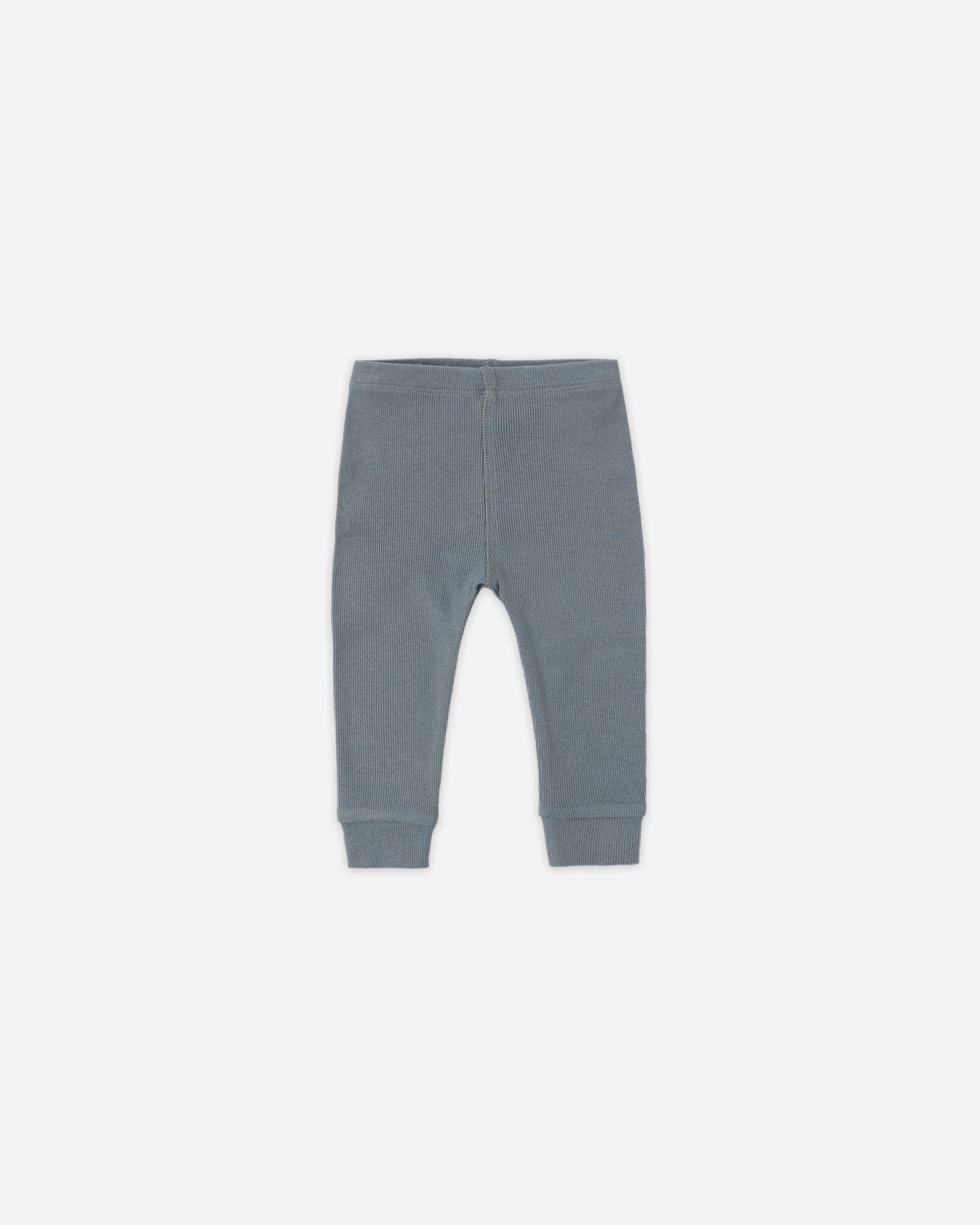 Quincy Mae Ribbed Legging - Ocean