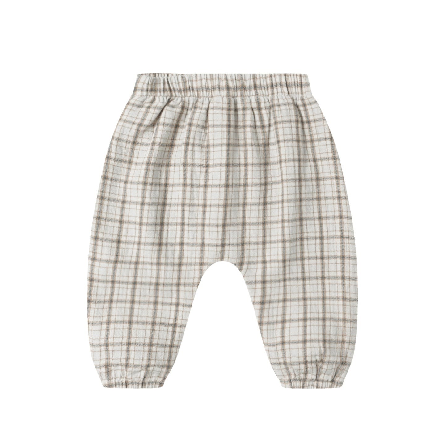 Quincy Mae Woven Pant - Blue Plaid