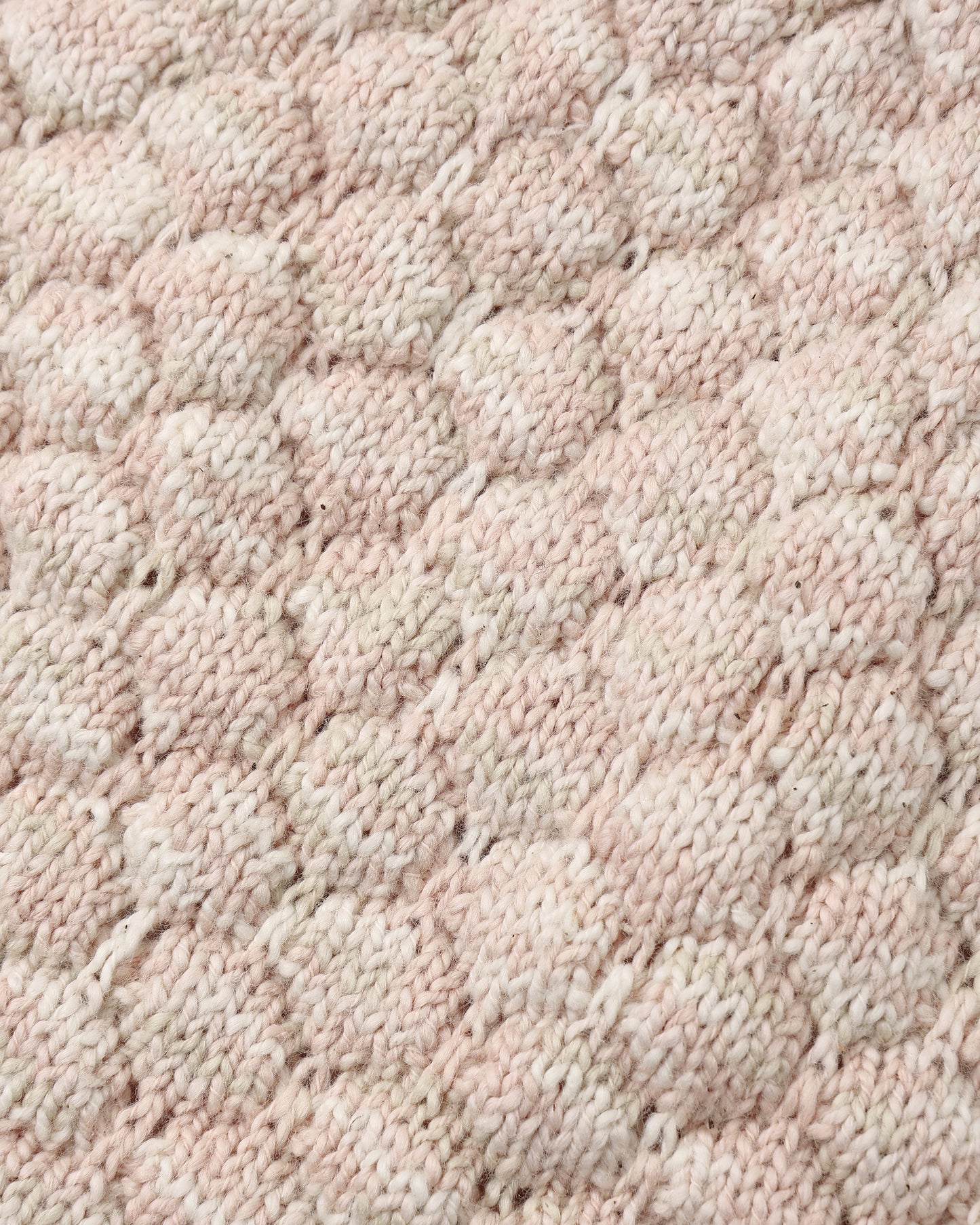 Quincy Mae Bubble Knit Cardigan - Dusty Rose Speckle