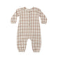 Quincy Mae Woven Jumpsuit - Rustic Plaid