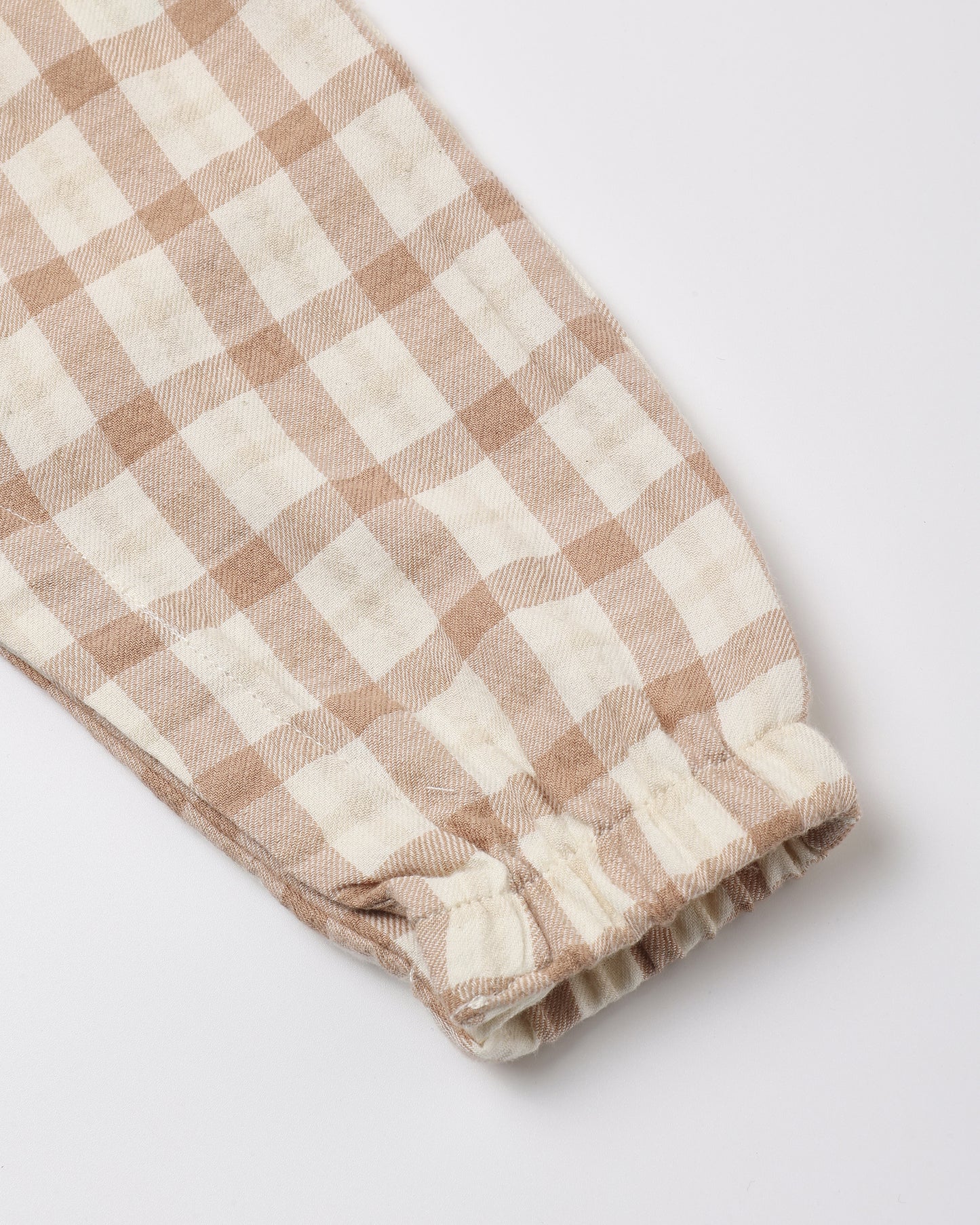 Quincy Mae Woven Jumpsuit - Rustic Plaid