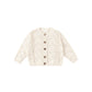 Quincy Mae Knit Cardigan - Natural