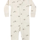 Quincy Mae Zip Long Sleeve Sleeper - Hedgehog