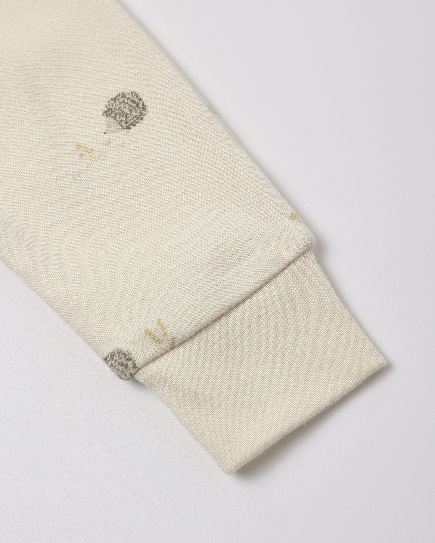 Quincy Mae Zip Long Sleeve Sleeper - Hedgehog