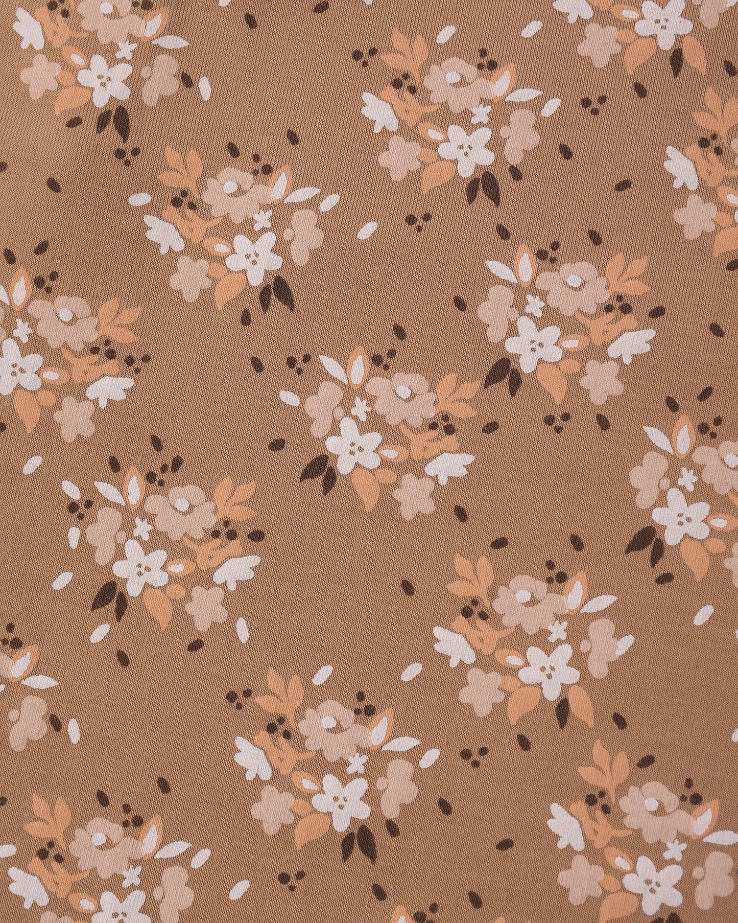 Quincy Mae Bamboo Zip Footie - Fall Floral