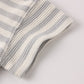 Quincy Mae Waffle Tee + Short Set - Sky Stripe
