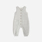 Quincy Mae Waffle Jumpsuit - Sky Stripe