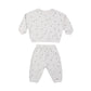 Quincy Mae Waffle Slouch Set - Stars