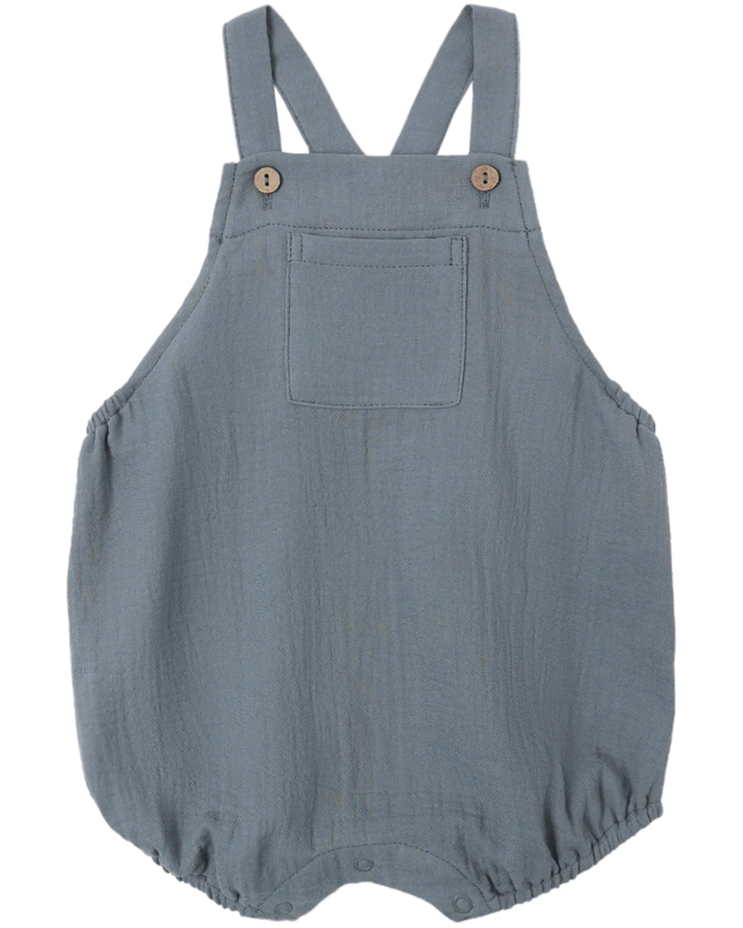 Quincy Mae Hayes Romper - Ocean