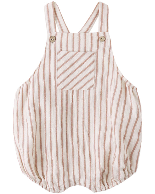 Quincy Mae Hayes Romper - Vintage Stripe