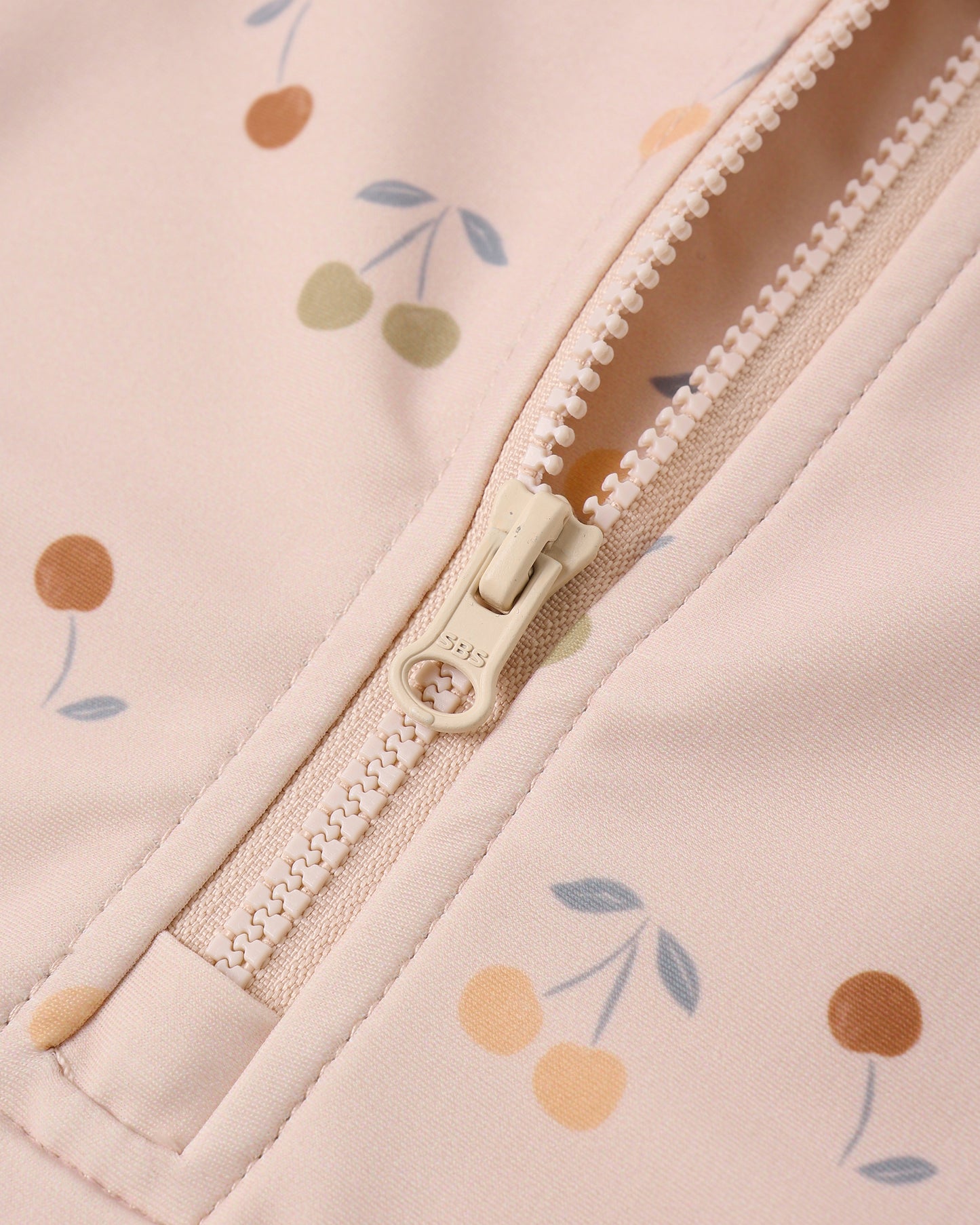 Quincy Mae Olivia Rashguard One-Piece - Cherries