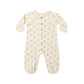 Quincy Mae Waffle Long Sleeve Jumpsuit - Meadow