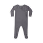 Quincy Mae Pointelle Wrap Footie - Midnight