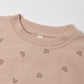 Quincy Mae Relaxed Sweatshirt - Hearts