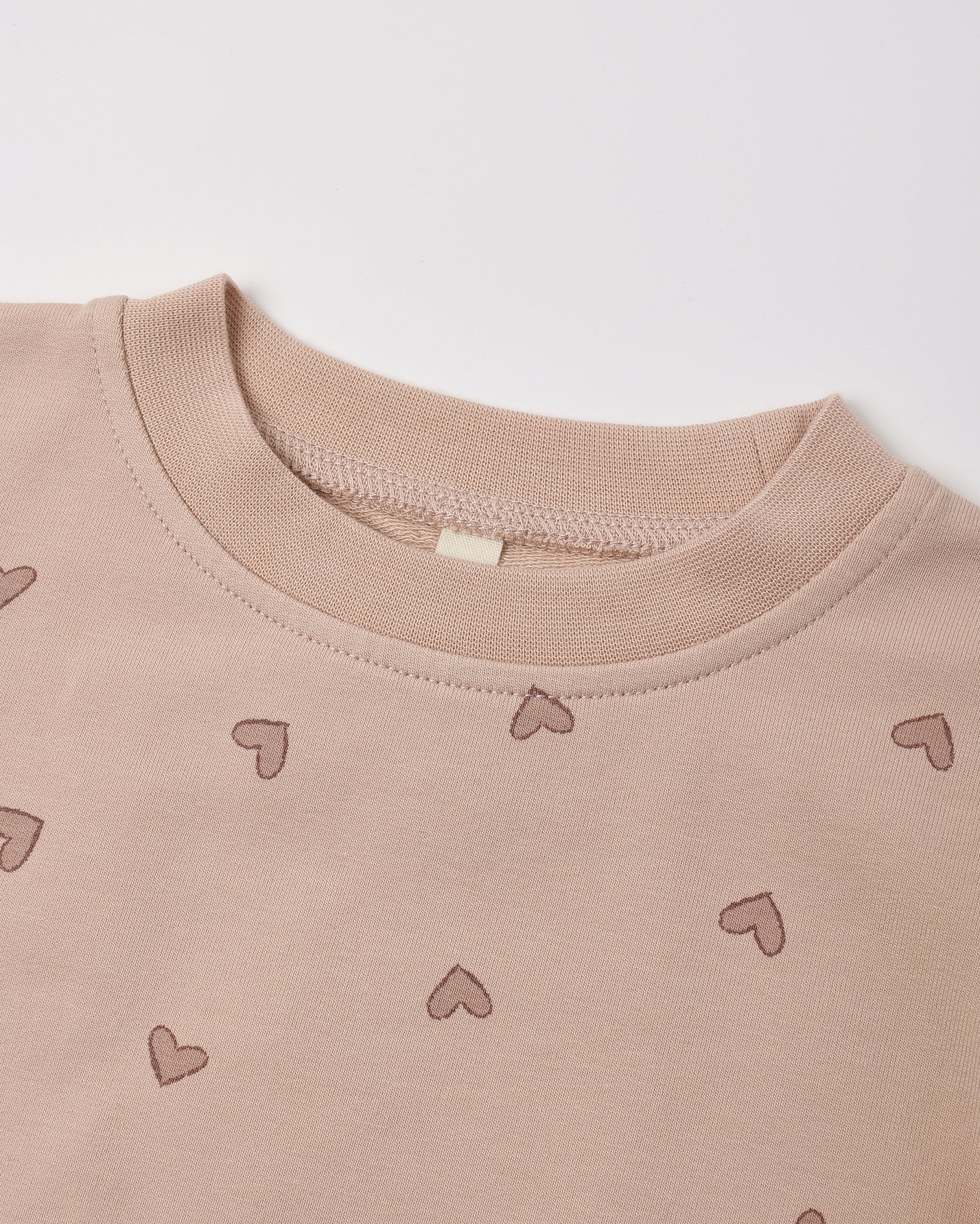 Quincy Mae Relaxed Sweatshirt - Hearts
