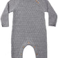 Quincy Mae Cozy Heather Knit Jumpsuit - Heathered Slate