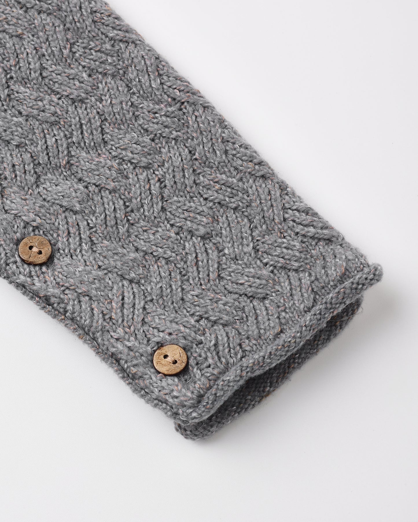 Quincy Mae Cozy Heather Knit Jumpsuit - Heathered Slate