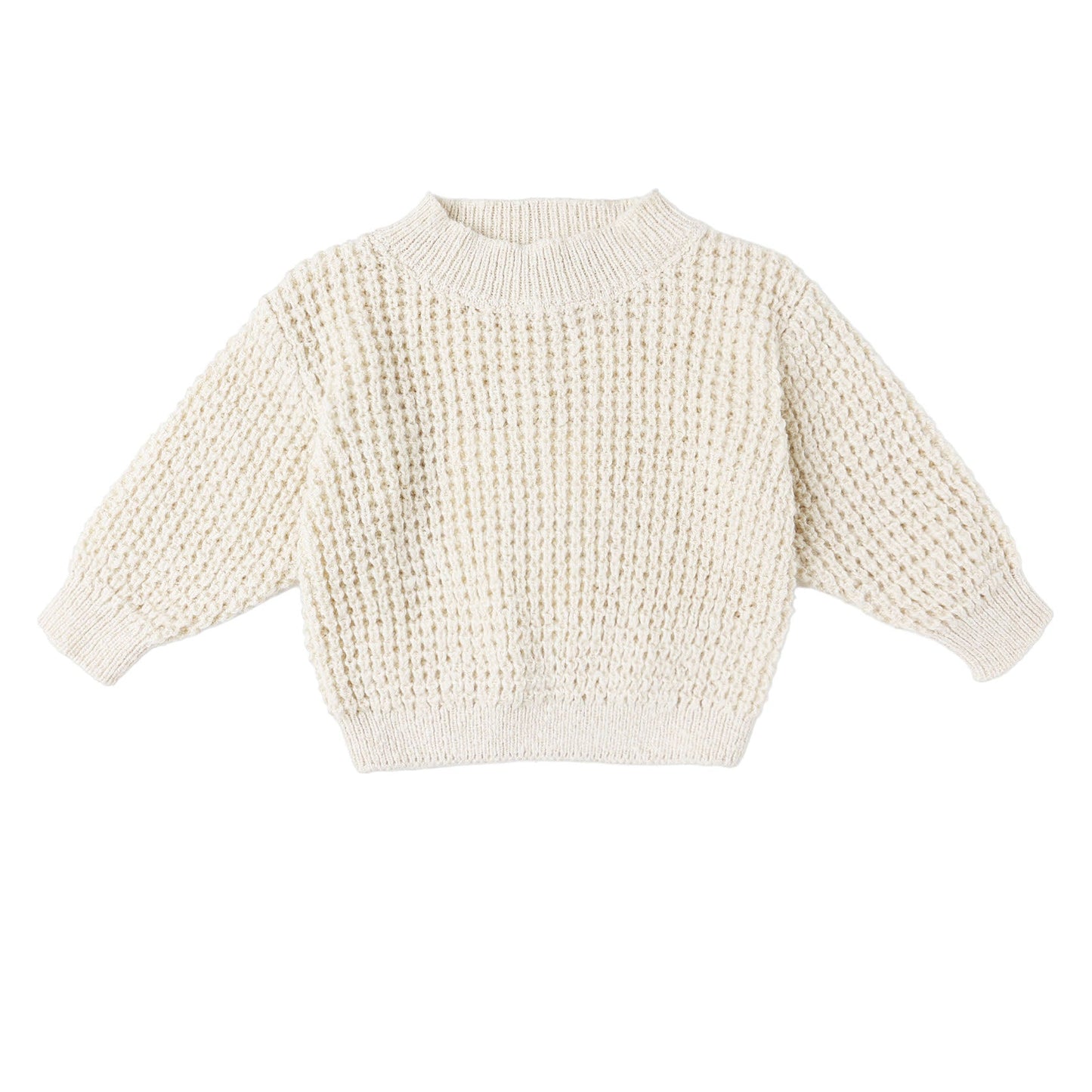 Quincy Mae Chunky Knit Sweater - Natural