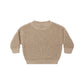 Quincy Mae Chunky Knit Sweater - Heathered Latte