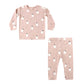 Quincy Mae Bamboo Pajama Set - Pink Ghosts