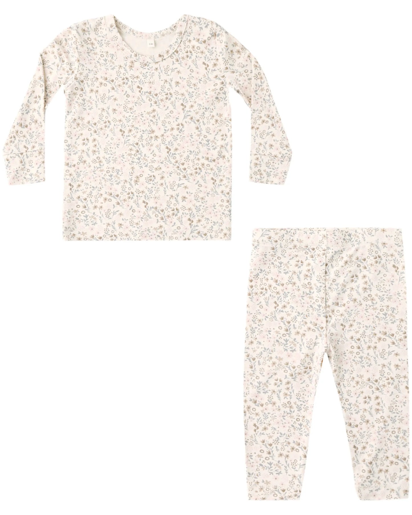 Quincy Mae Bamboo Pajama Set - Bloom