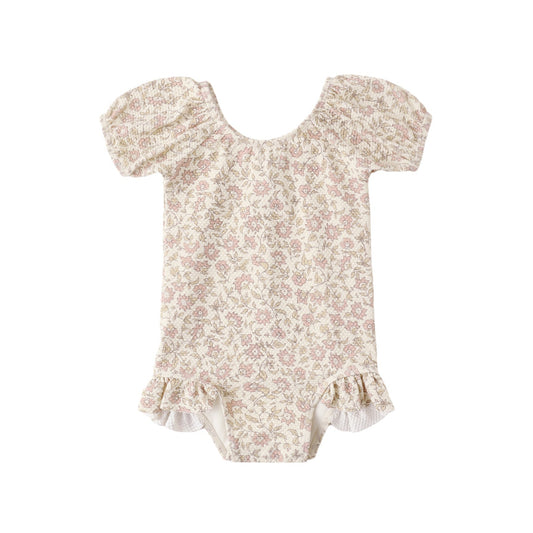 Quincy Mae Catalina One-Piece - Dahlia