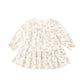 Quincy Mae Tiered Jersey Dress - Floral Vine