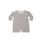Quincy Mae Long Sleeve Romper - Vintage Stripe
