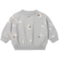 Quincy Mae Relaxed Sweatshirt - Sky Friends
