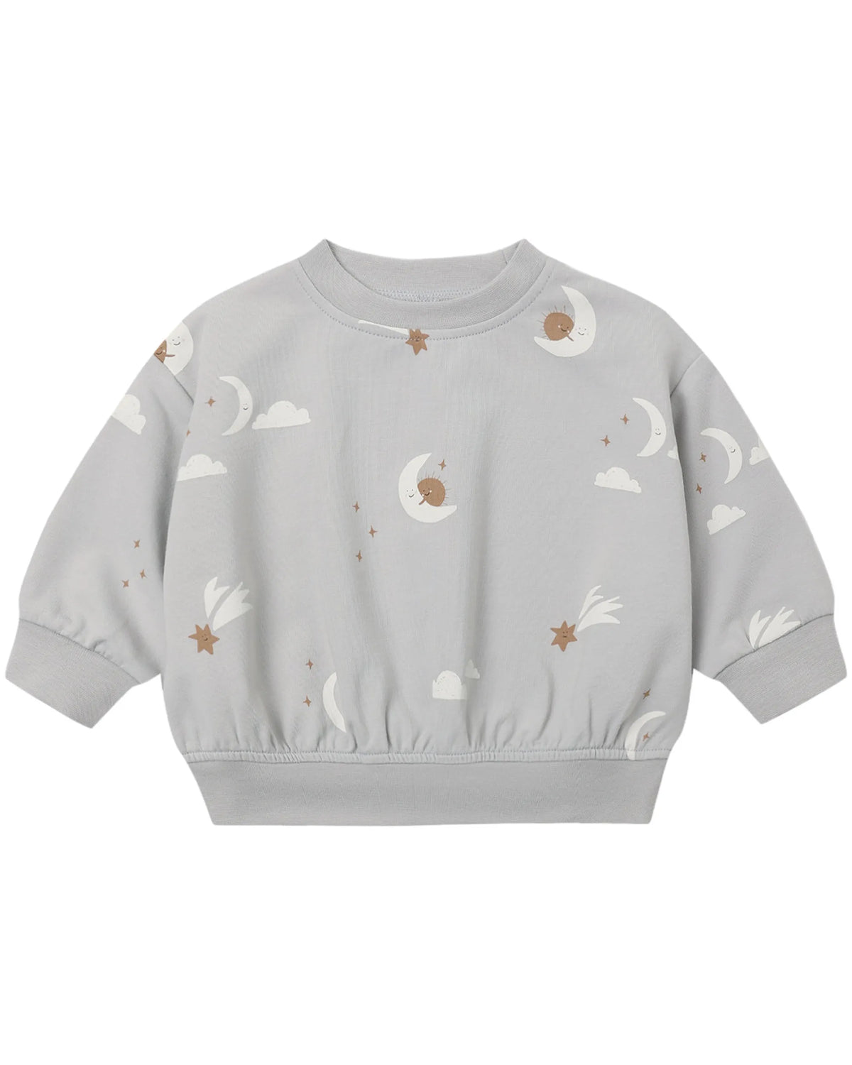 Quincy Mae Relaxed Sweatshirt - Sky Friends