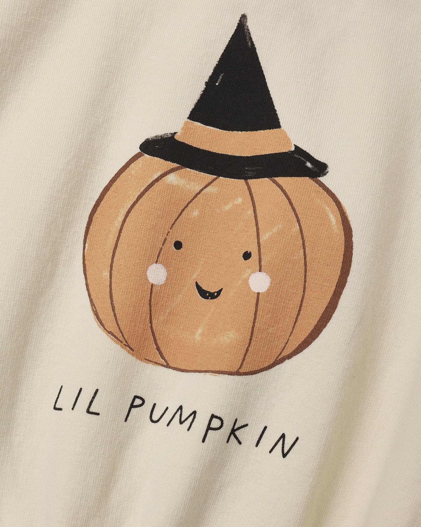 Quincy Mae Relaxed Fleece Sweatshirt - Lil Pumpkin