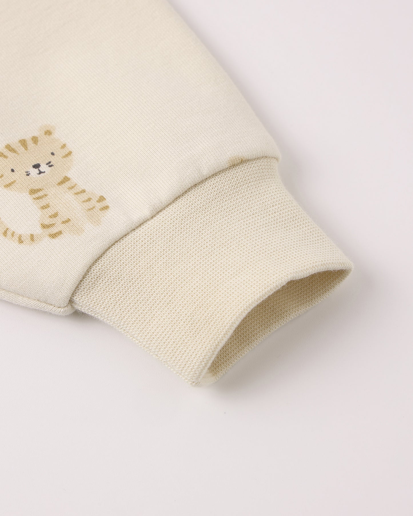 Quincy Mae Relaxed Fleece Jumpsuit - Tigers