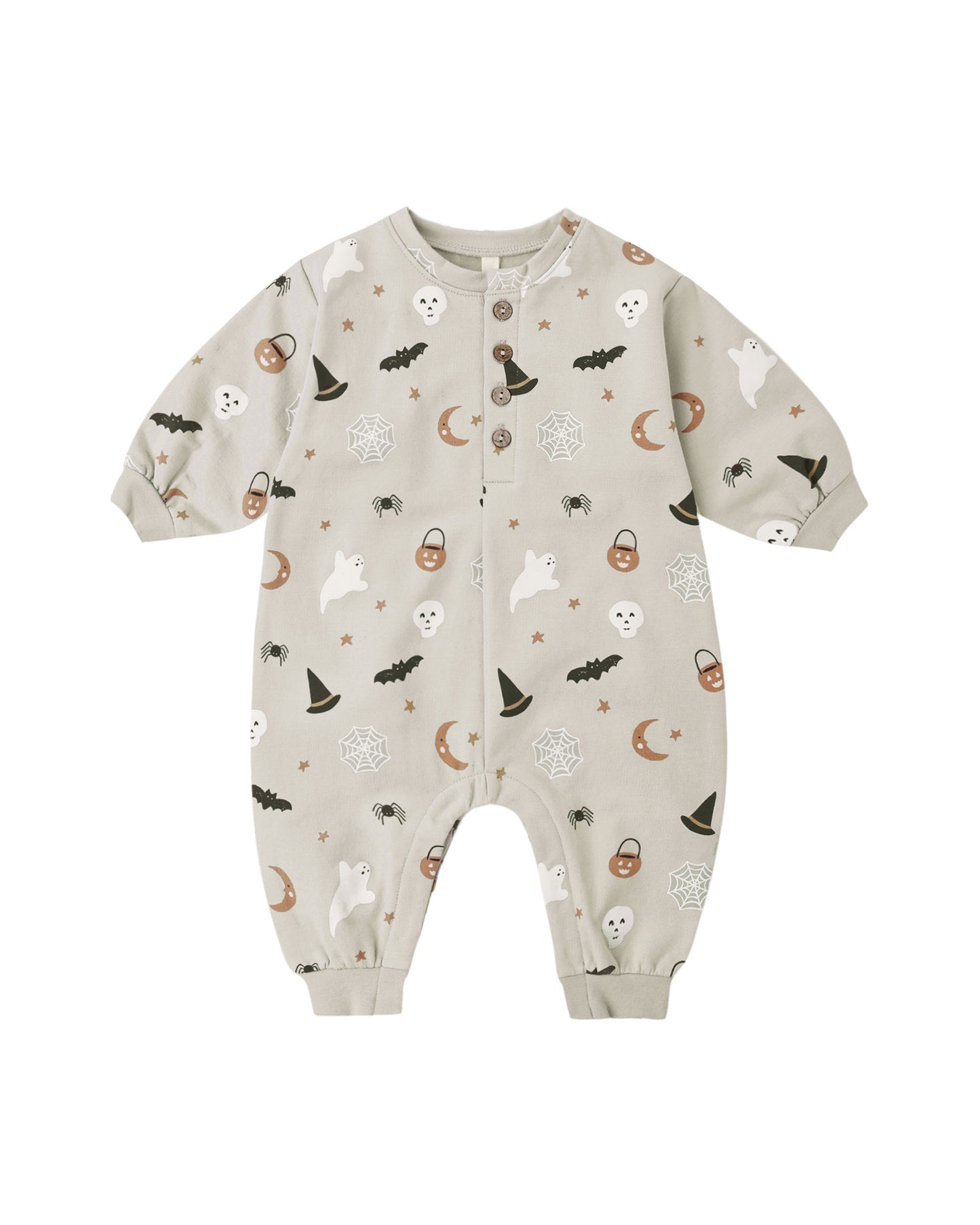 Quincy Mae Relaxed Fleece Jumpsuit - Halloween Things