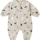Quincy Mae Relaxed Fleece Jumpsuit - Halloween Things