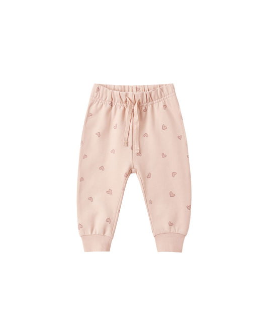 Quincy Mae Relaxed Sweatpant - Hearts