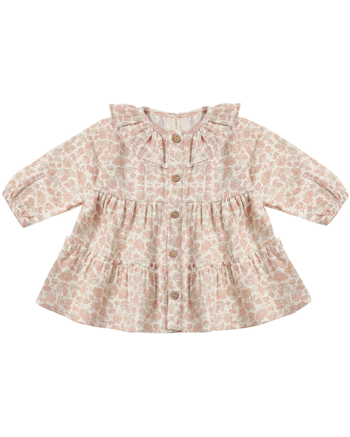 Quincy Mae Thalia Romper - Pink Blossom