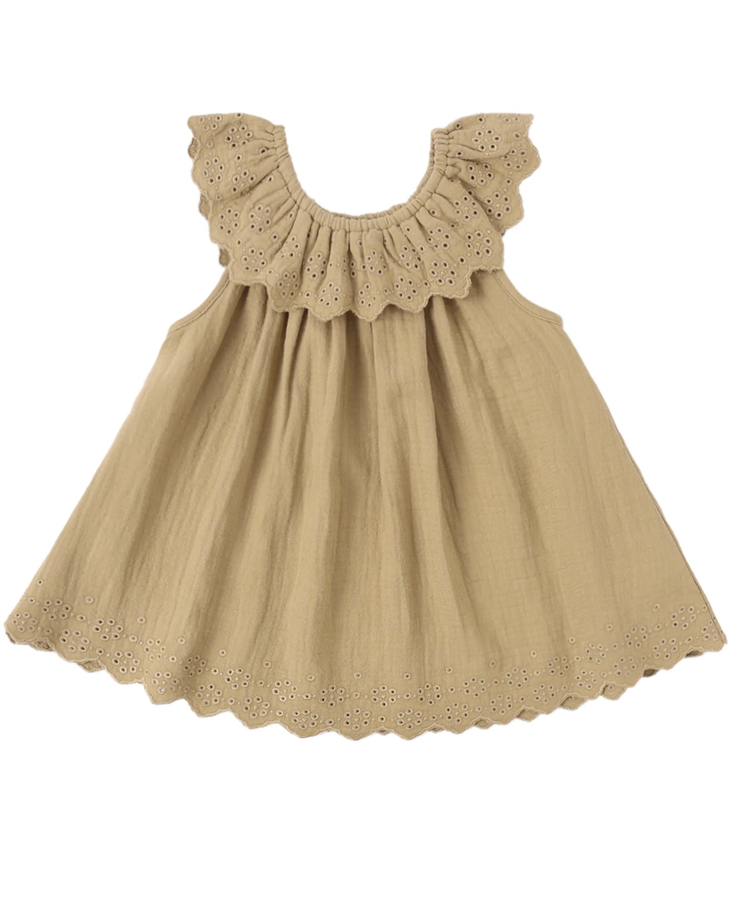Quincy Mae Isla Dress - Honey
