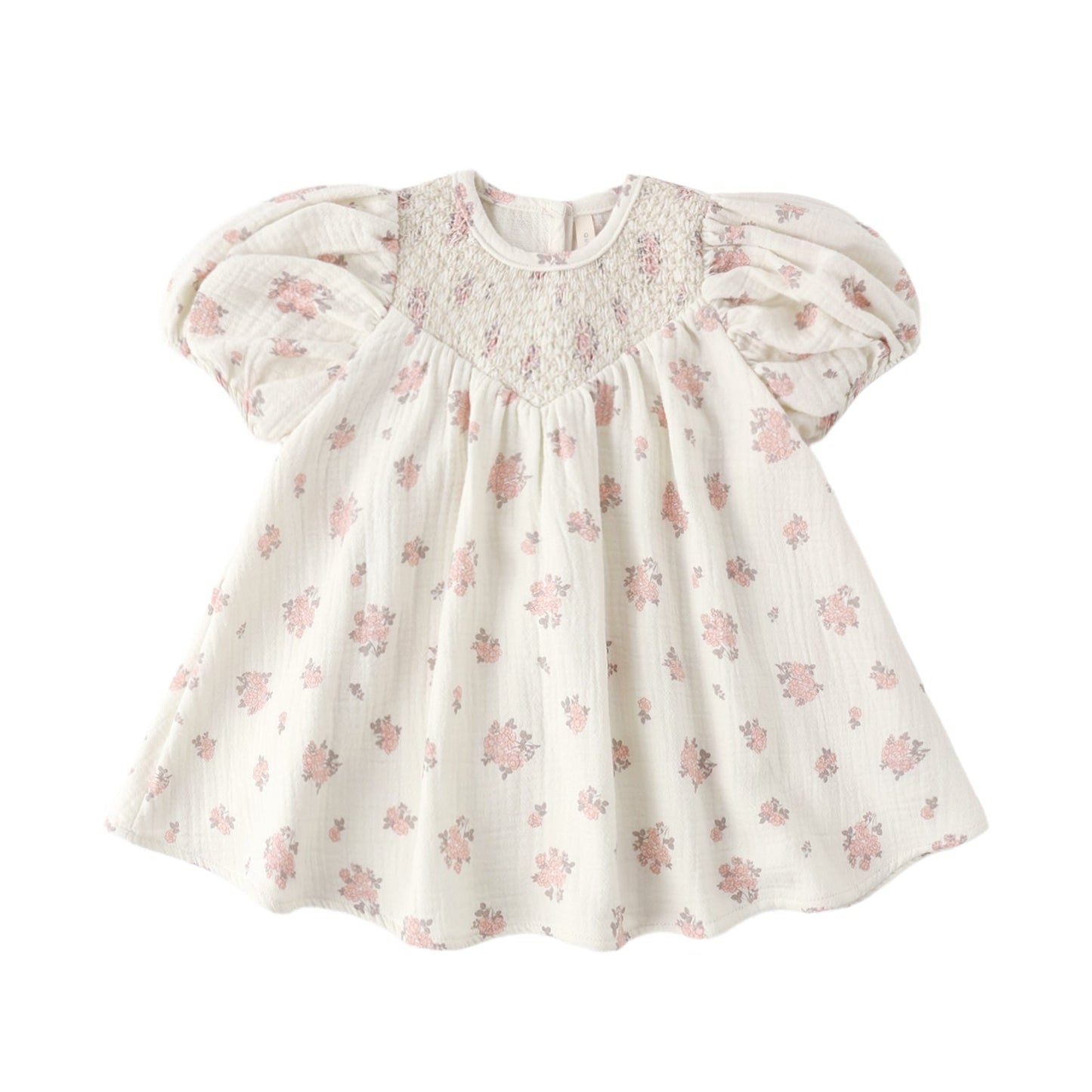 Quincy Mae Carina Dress || Garden Rose 0-3M Quincy Mae Carina Dress || Garden Rose 0-3M