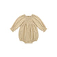 Quincy Mae Eden Romper - Butterscotch Floral