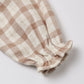Quincy Mae V Smocked Dress - Rustic Plaid