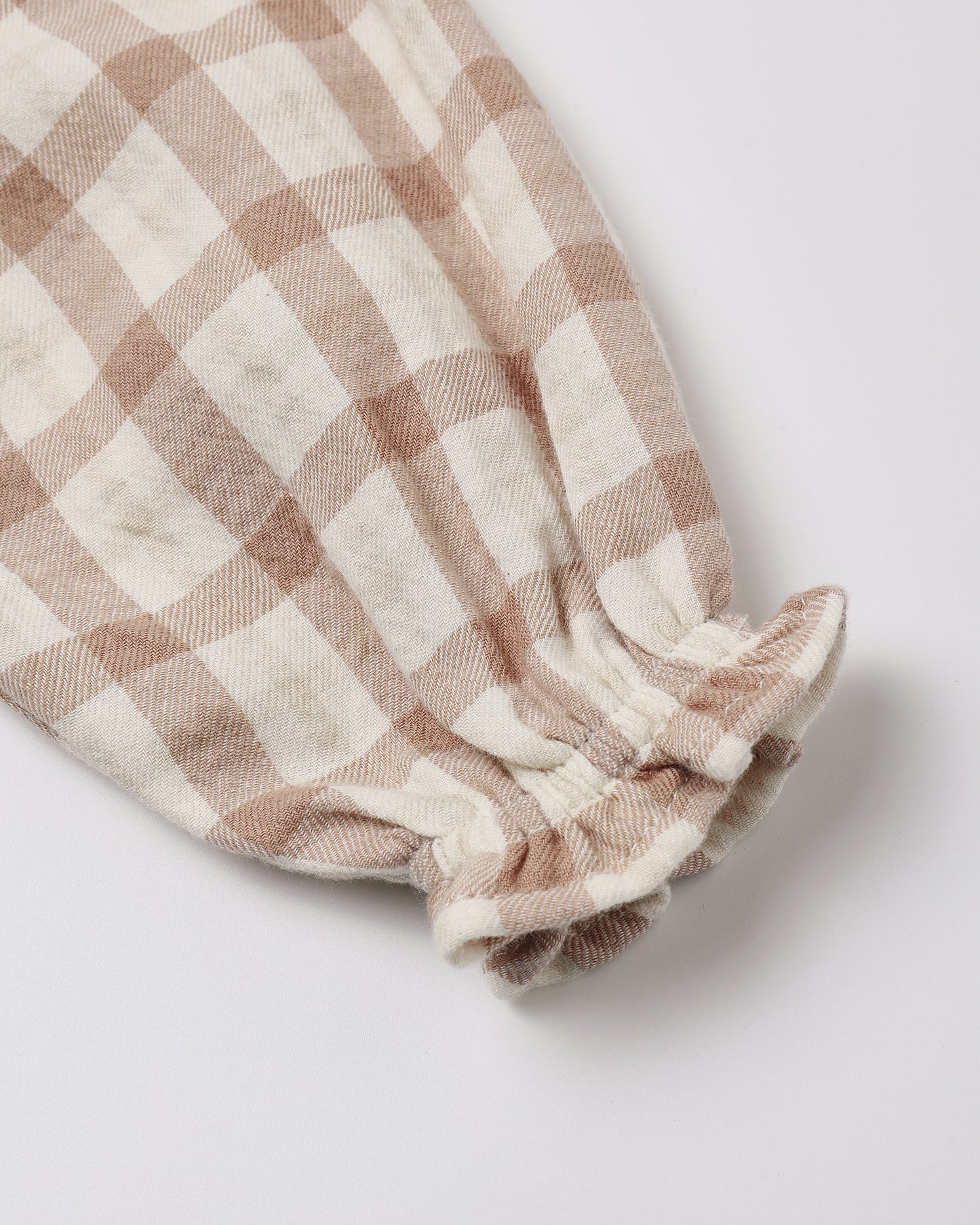 Quincy Mae V Smocked Dress - Rustic Plaid