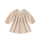 Quincy Mae V Smocked Dress - Winter Rose