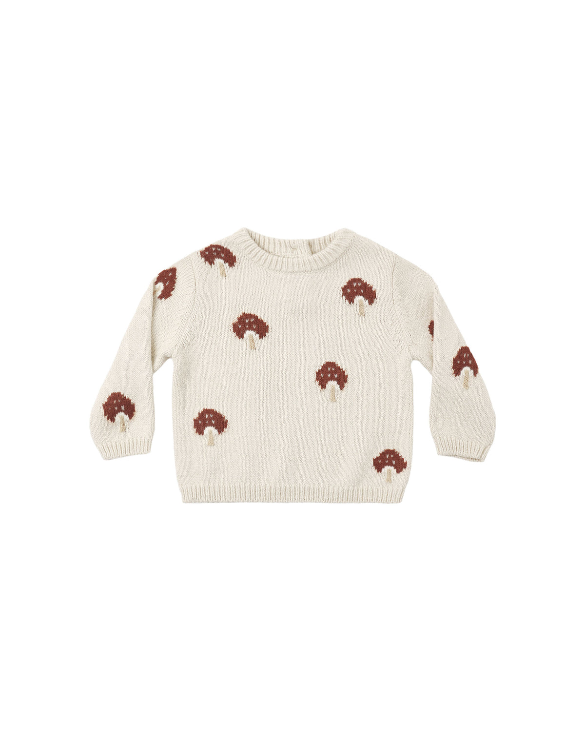 Quincy Mae Rex Sweater - Mushroom