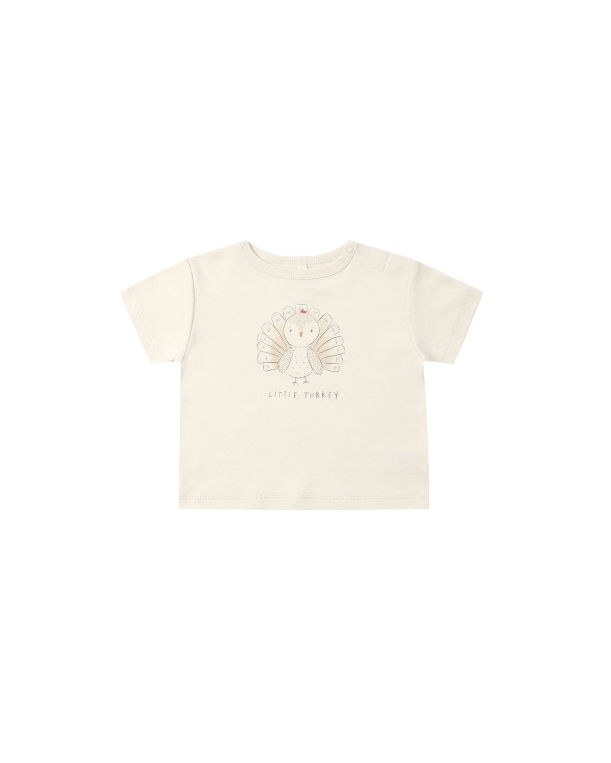 Quincy Mae Boxy Tee - Little Turkey