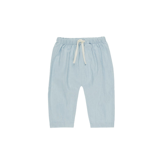 Quincy Mae Chambray Pant - Chambray