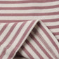 Quincy Mae Ruffle Cozy Set - Mulberry Stripe