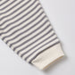 Quincy Mae Cozy Set - Slate Stripe