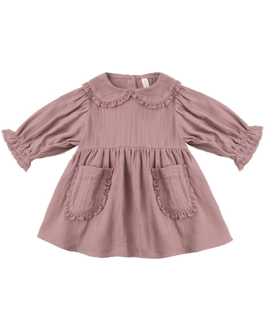 Quincy Mae Marisol Dress - Mulberry