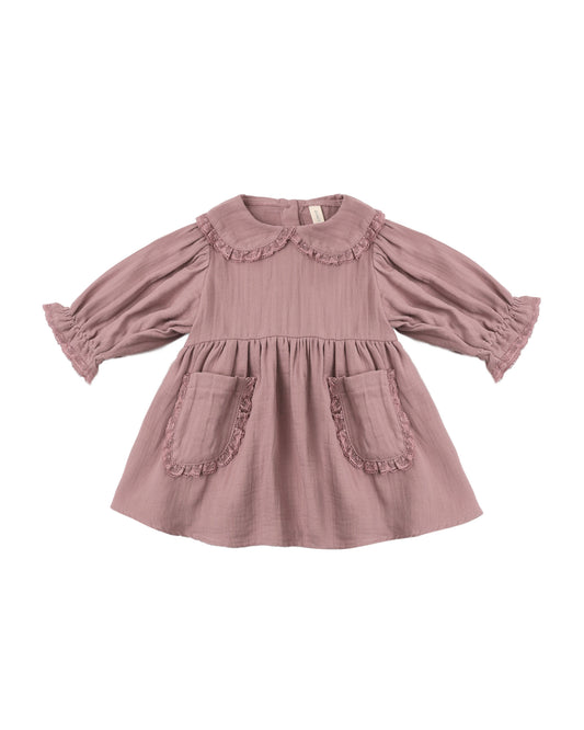 Quincy Mae Marisol Dress - Mulberry